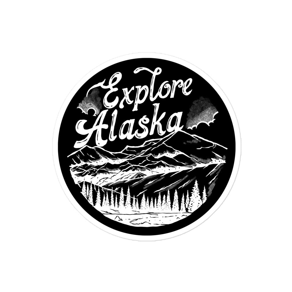 Ski Alaska Sticker – Anchorage Daily News Store